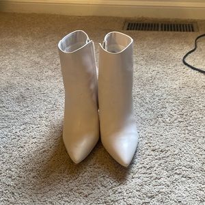 White booties
